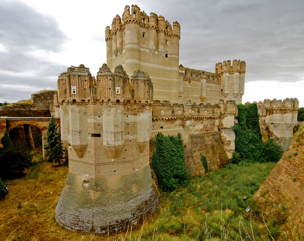 Coca castle Spain